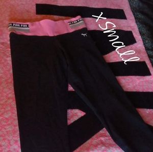 PINK crop leggings